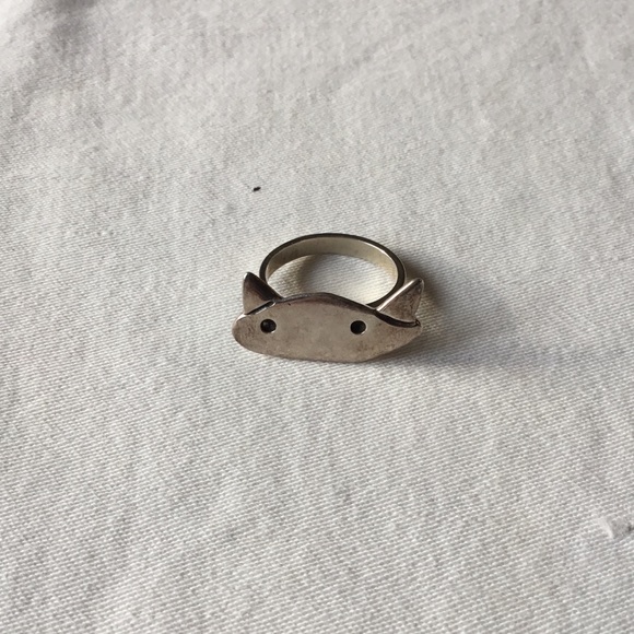 Jewelry - Silver Simple Cat Ring